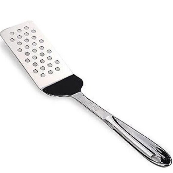 All-Clad Stainless Steel Large Slotted Turner - Picture 3 of 7